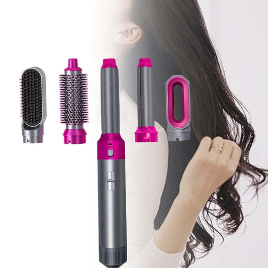 "Salon-Ready Style: 5-in-1 Hair Styling Tool & Dryer"